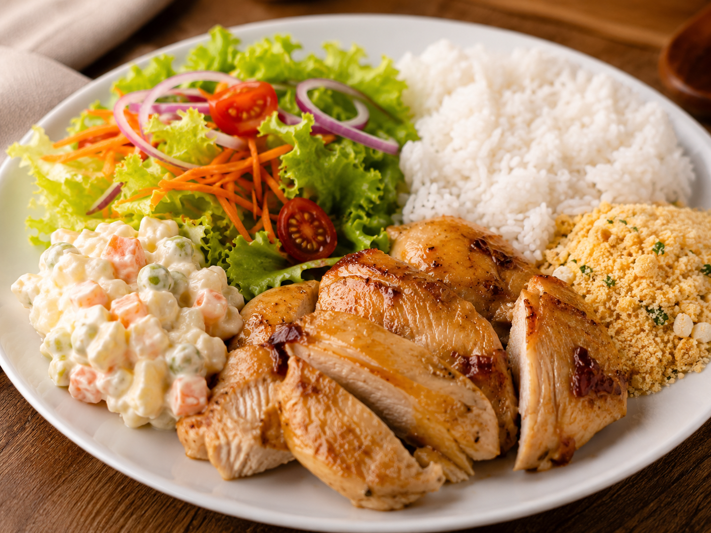 Almoço – Tambaqui e Frango